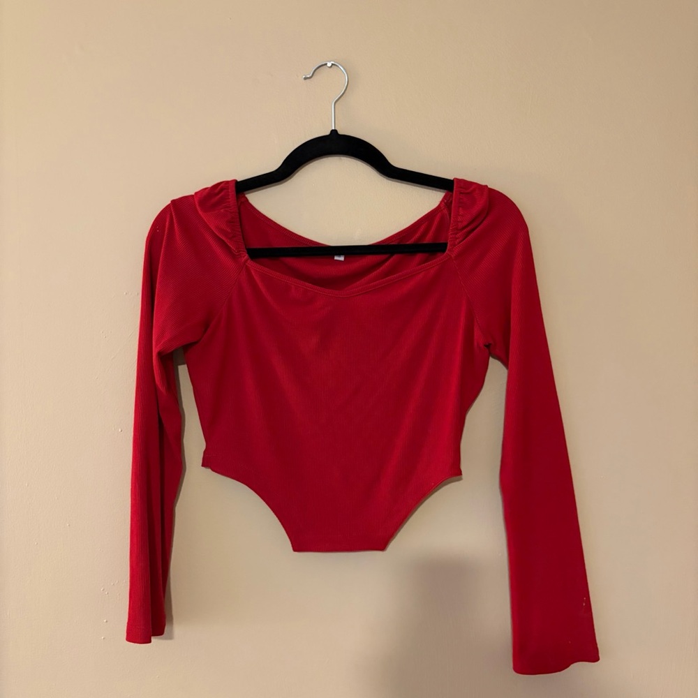Chic Scarlet Long Sleeve